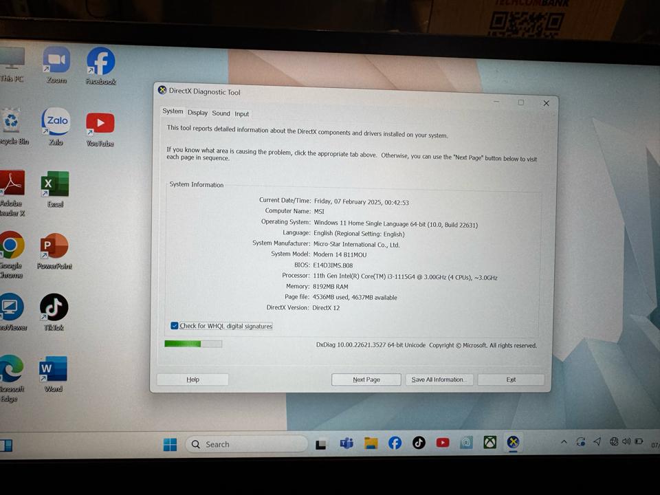 Laptop msi modern 14 i3 11th-duoc-ban-tai-Vi Tính Kim Trân