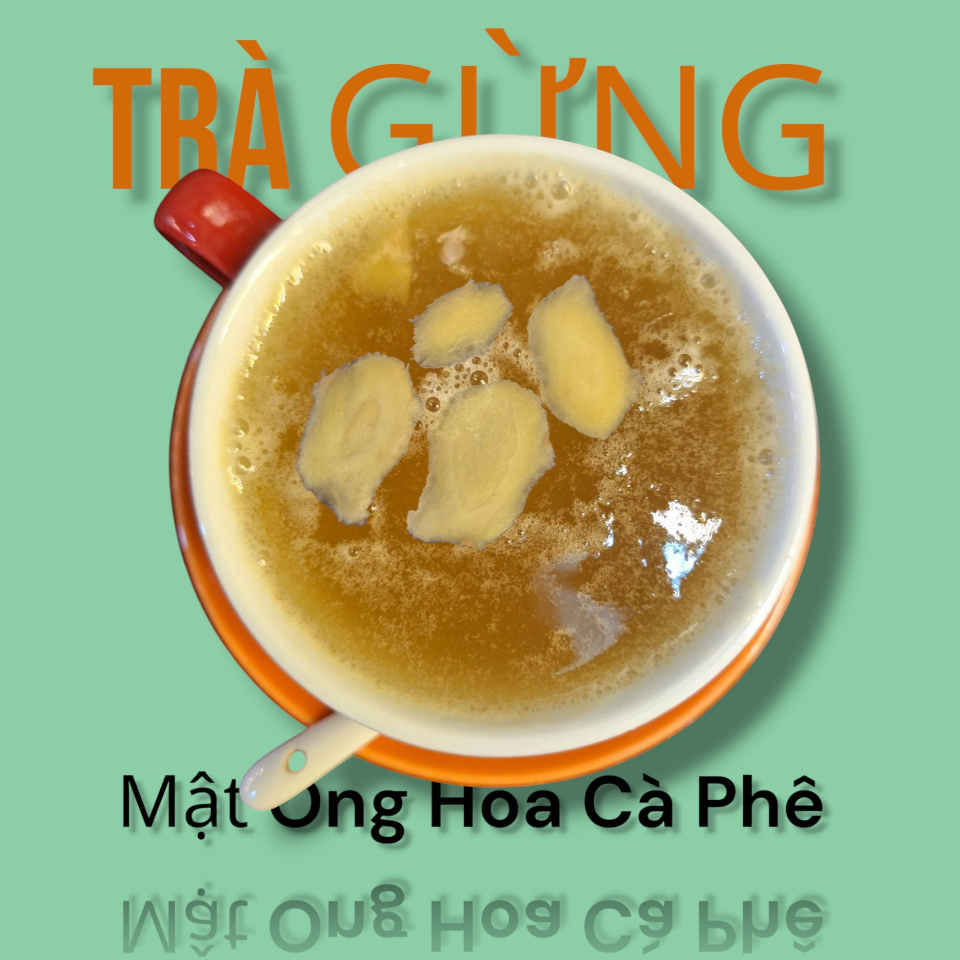 Trà Gừng Mật Ong Hoa Cà phê-duoc-ban-tai-Tiệm Cà phê XOAY