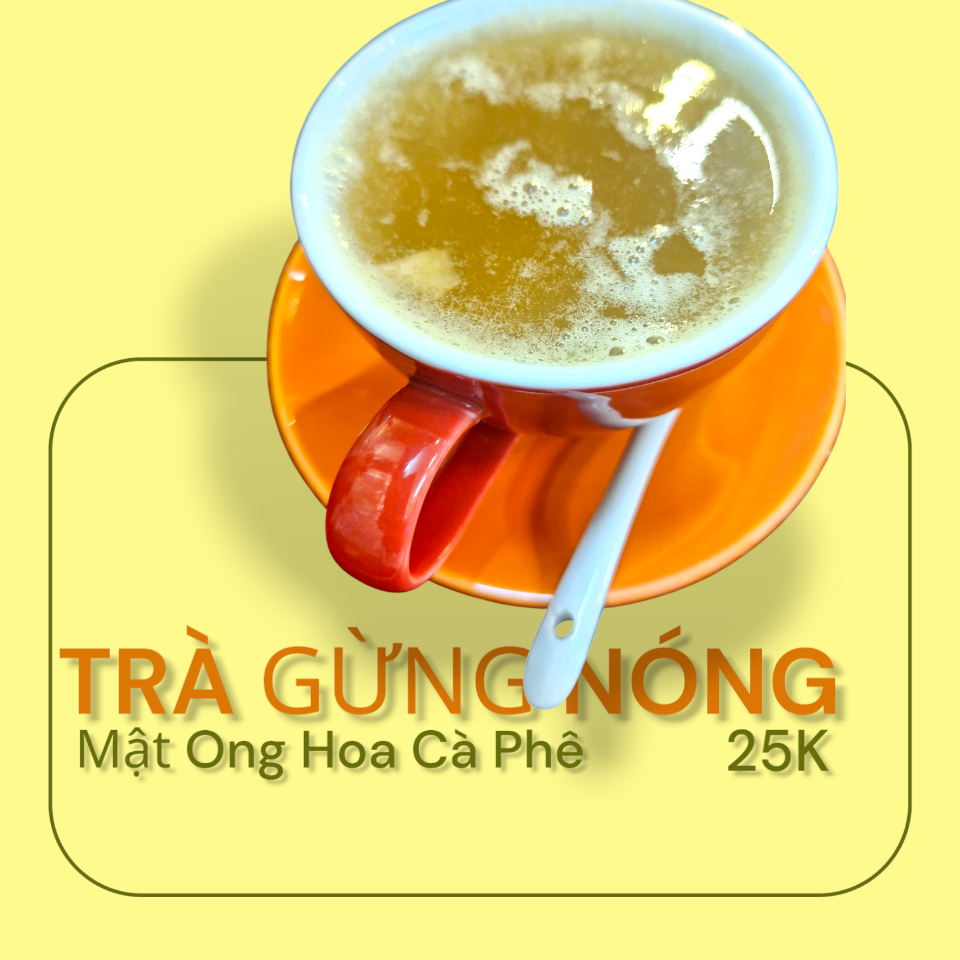 Trà Gừng Mật Ong Hoa Cà phê-duoc-ban-tai-Tiệm Cà phê XOAY
