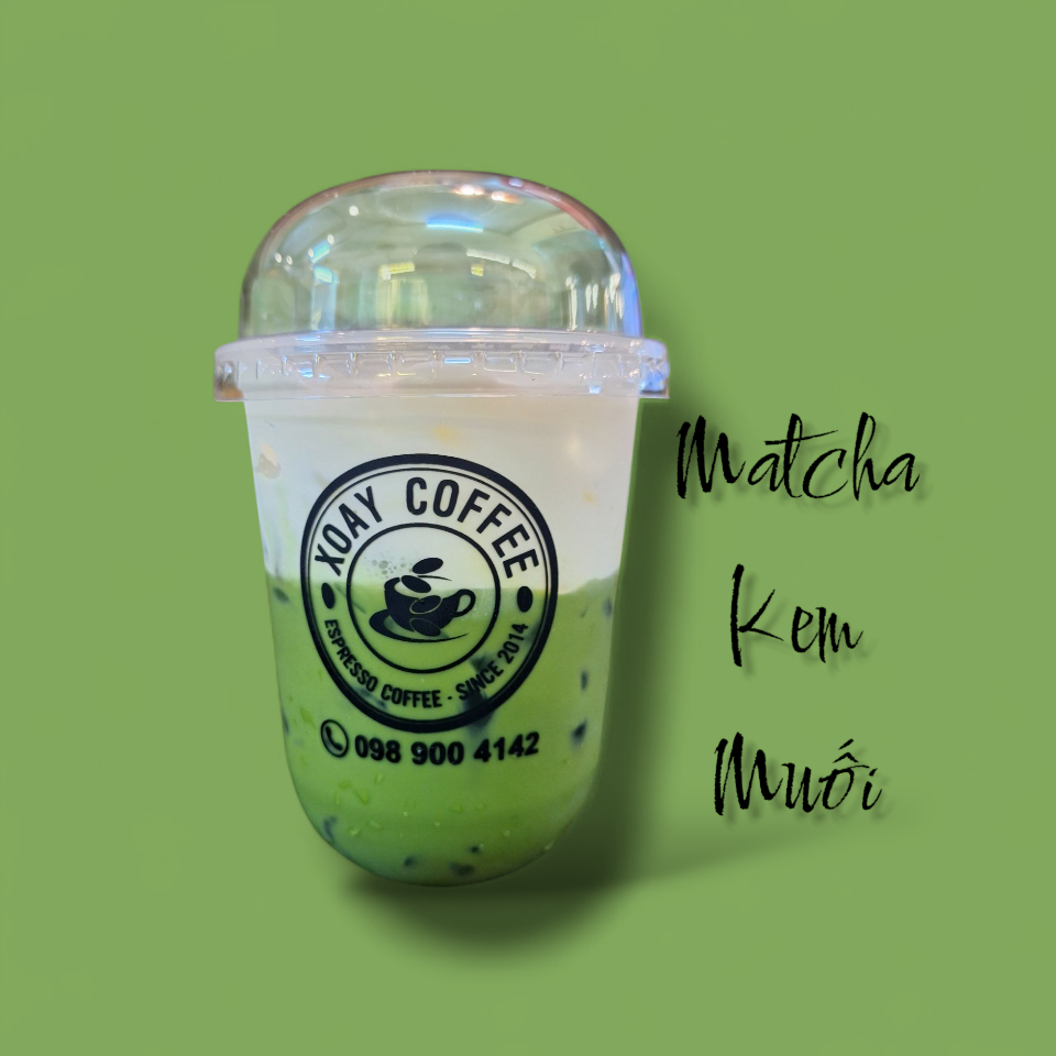 Matcha Kem Béo-duoc-ban-tai-Tiệm Cà phê XOAY