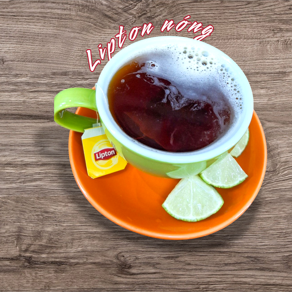 Lipton Chanh-duoc-ban-tai-Tiệm Cà phê XOAY
