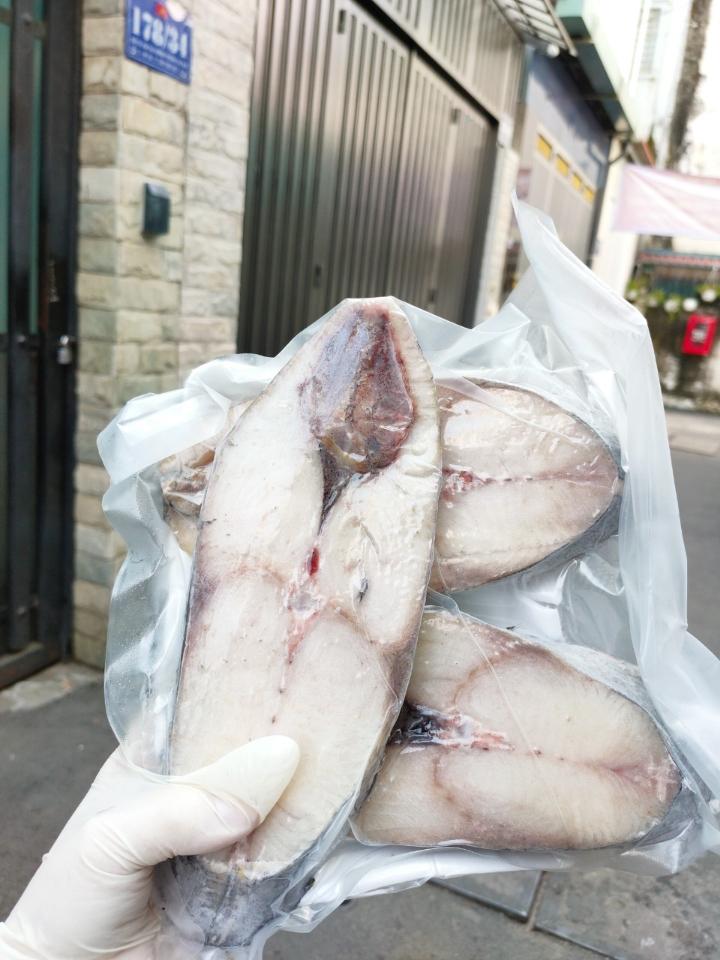 Cá thu 3 khúc-duoc-ban-tai-Kho sỉ Lương Dung