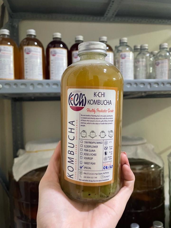 Special Kombucha (Kiwi) 500ml-duoc-ban-tai-K-Chi Food & Drinks