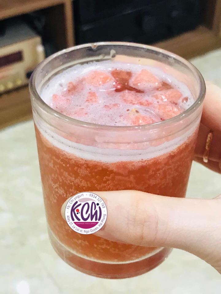 Pink guava Kombucha 350ml-duoc-ban-tai-K-Chi Food & Drinks