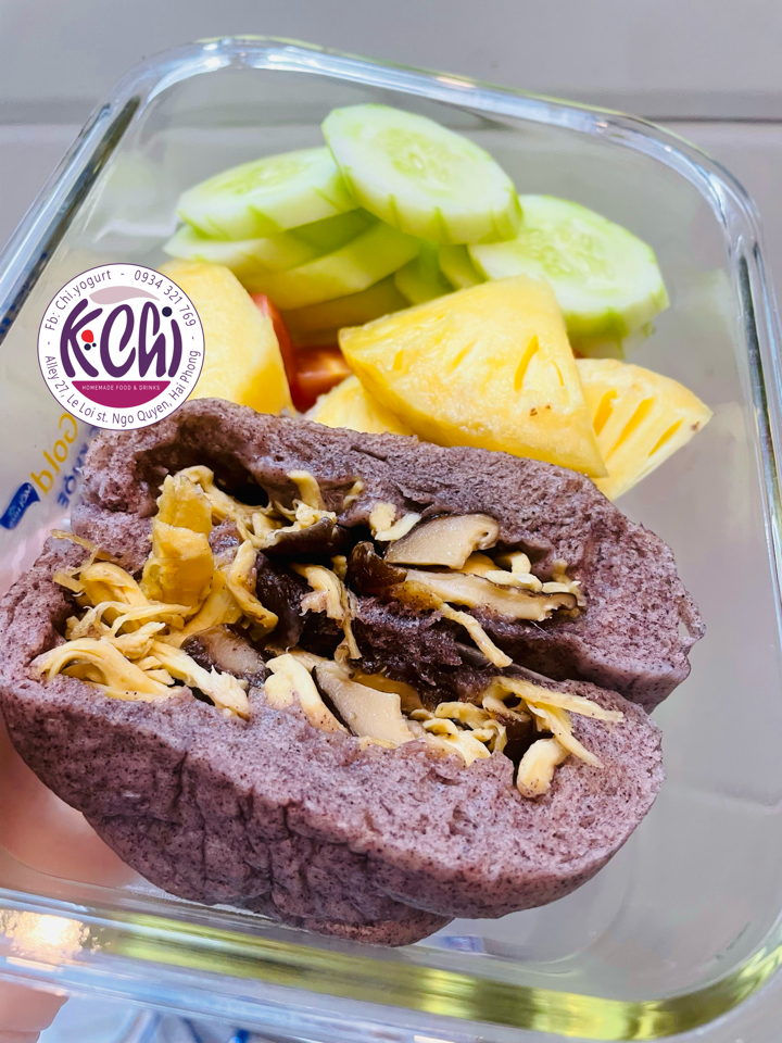 Bánh bao Healthy vị gà nấm-duoc-ban-tai-K-Chi Food & Drinks