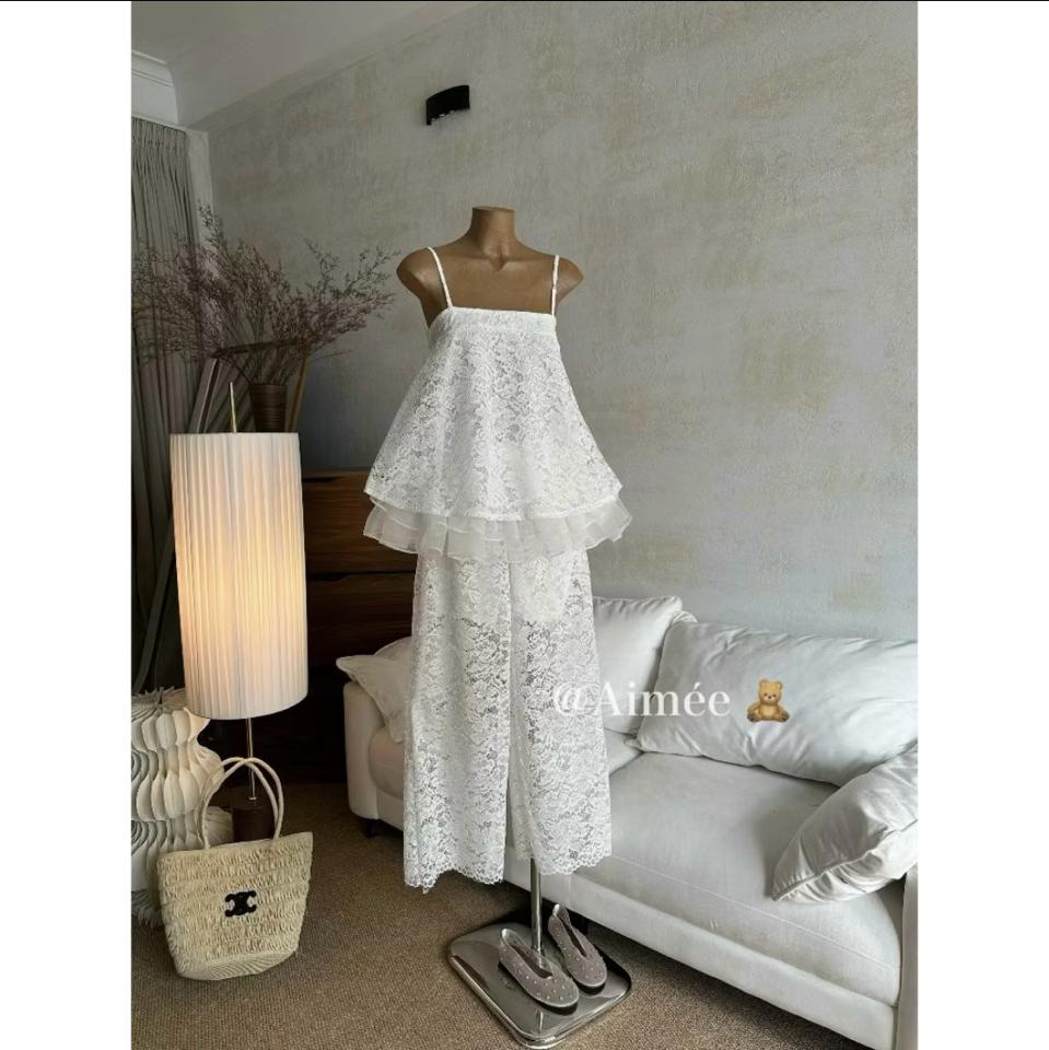 set 2 dây be bèo đuôi kèm quần-duoc-ban-tai-Tediel -  thuê đồ