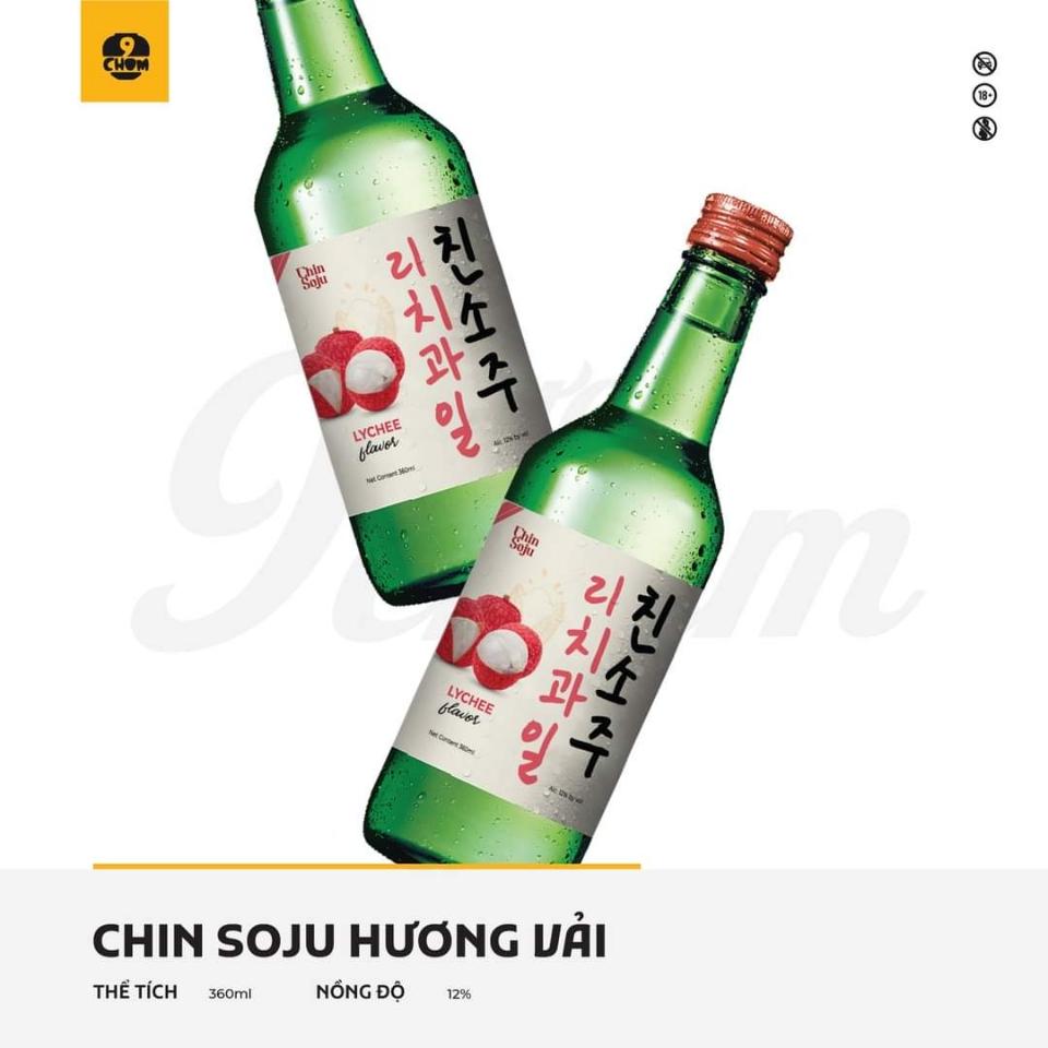 Soju Goodday vị Vải-duoc-ban-tai-Nhà Phân Phối Hà Gia Bảo Nam