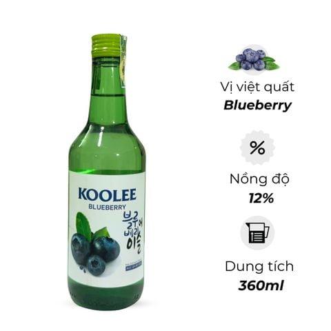 Soju KooLee vị Việt Quất-duoc-ban-tai-Nhà Phân Phối Hà Gia Bảo Nam