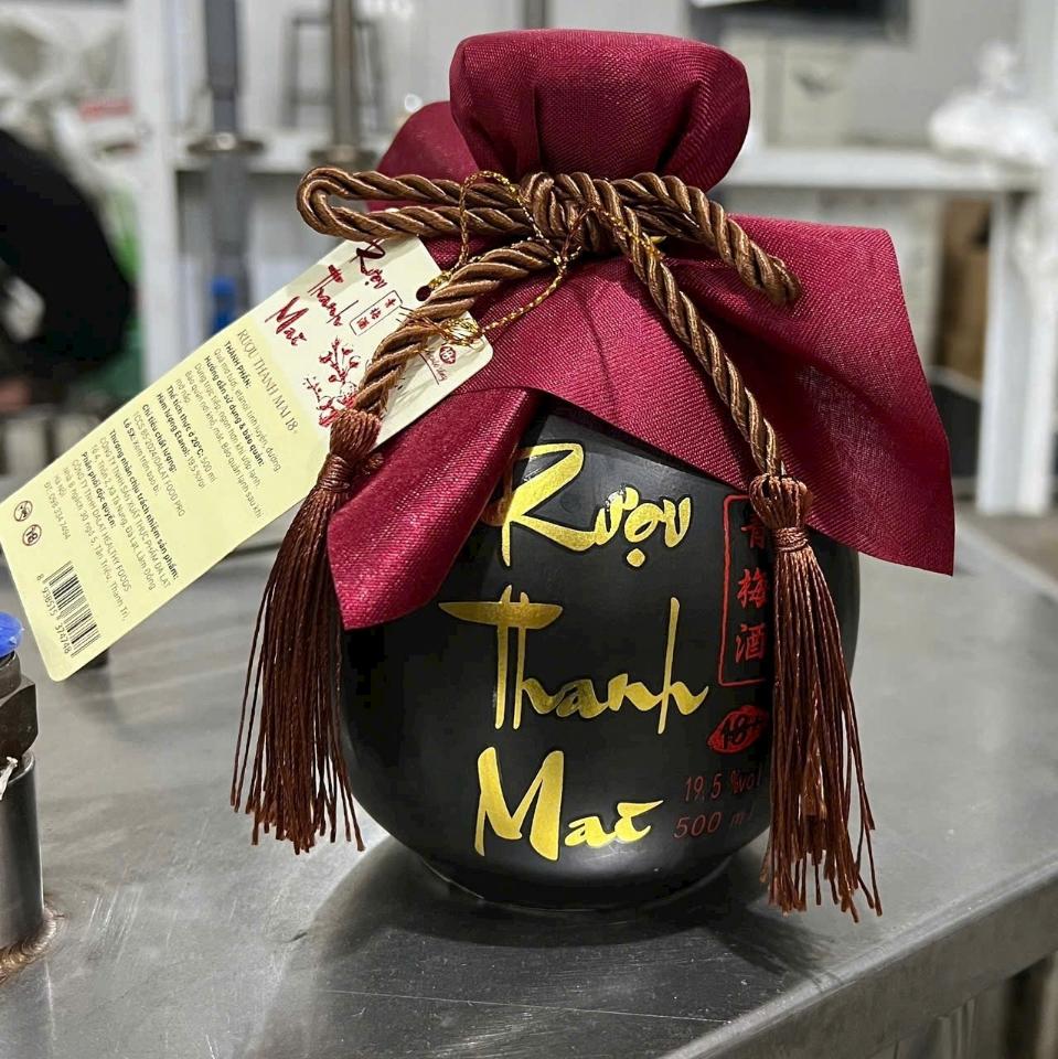 Rượu Thanh Mai 500ml-duoc-ban-tai-Nhà Phân Phối Hà Gia Bảo Nam