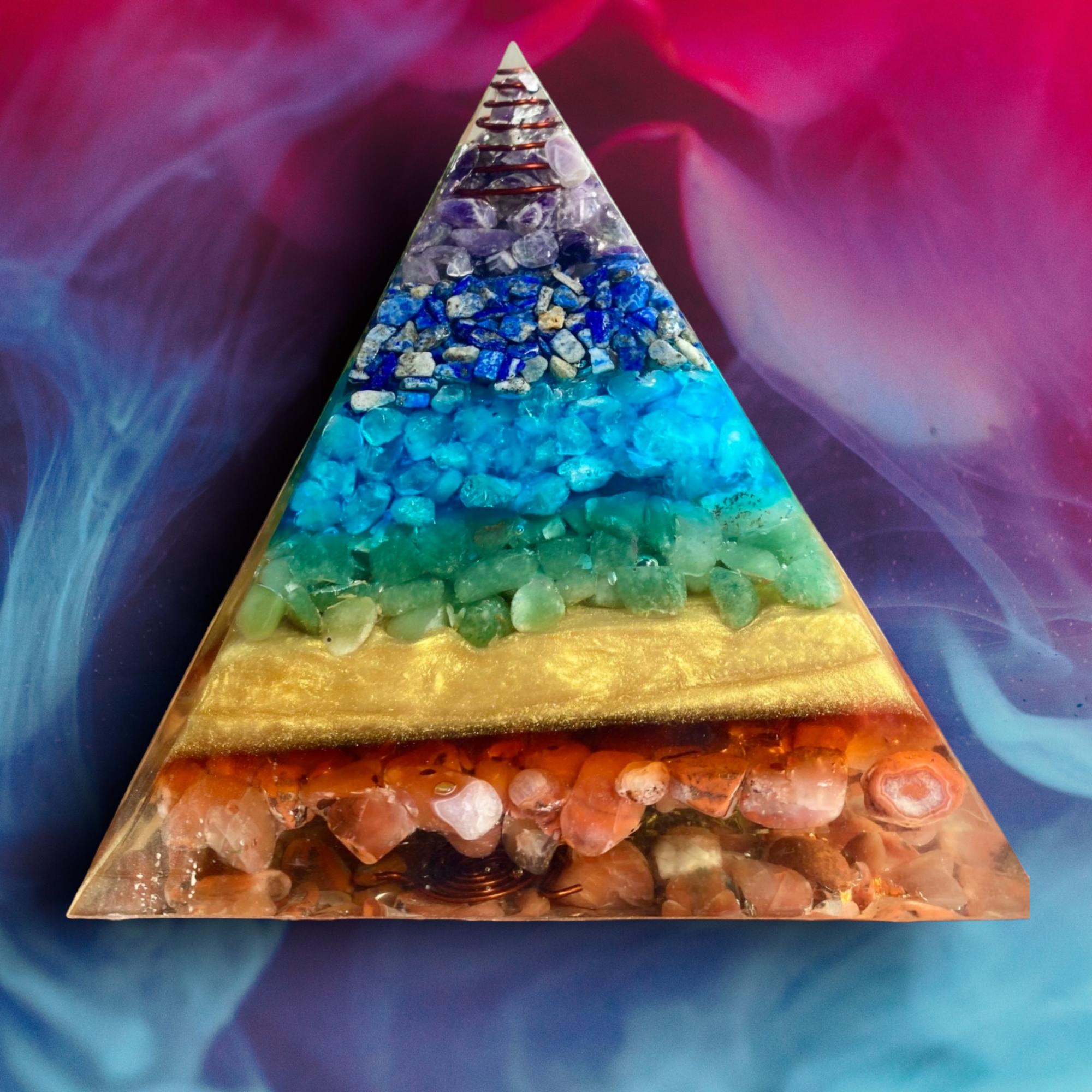 THÁP ĐÁ Orgonite – KIM TỰ THÁP NĂNG LƯỢNG 21-duoc-ban-tai-Diệp Phong Chữa Lành