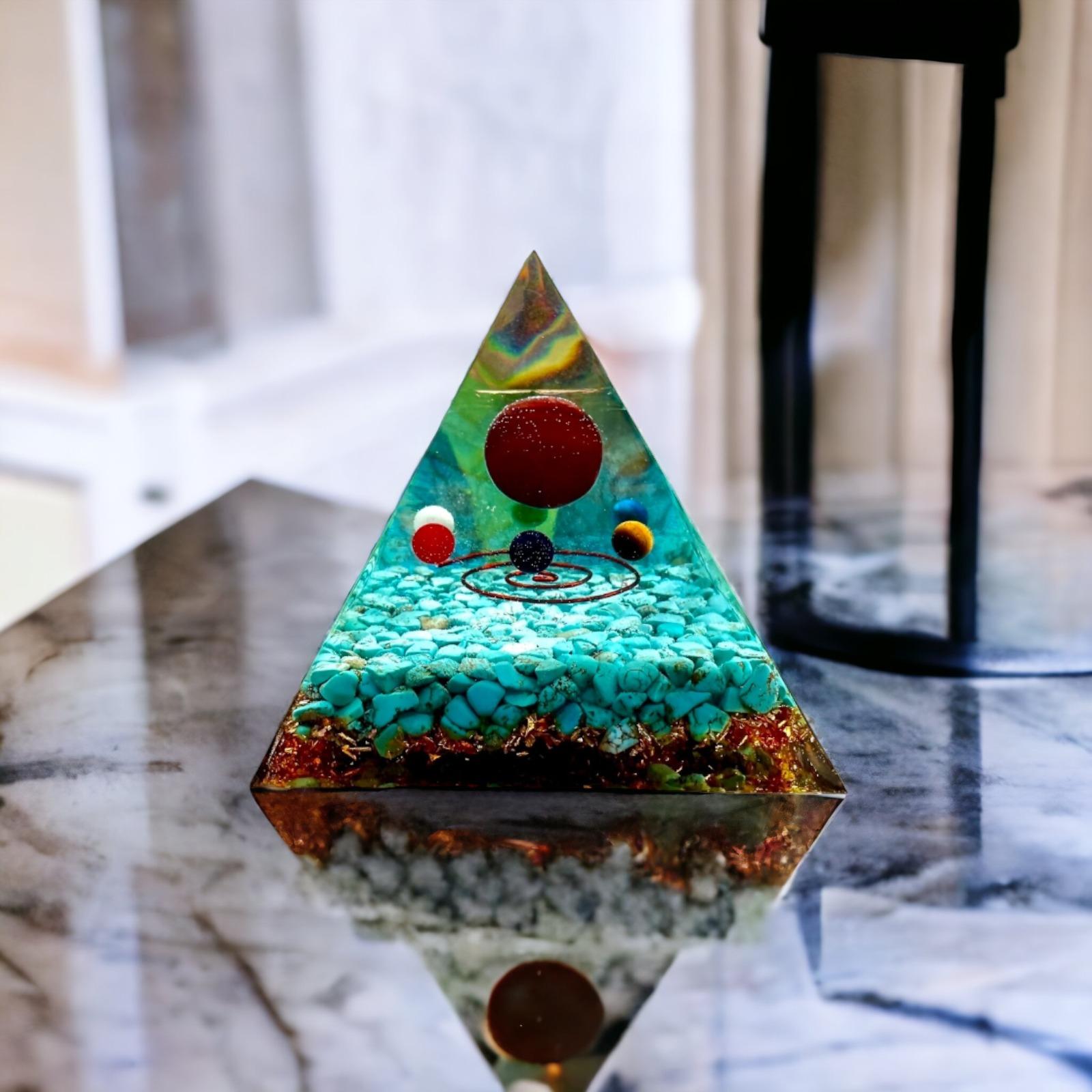 THÁP ĐÁ Orgonite – KIM TỰ THÁP NĂNG LƯỢNG 28-duoc-ban-tai-Diệp Phong Chữa Lành
