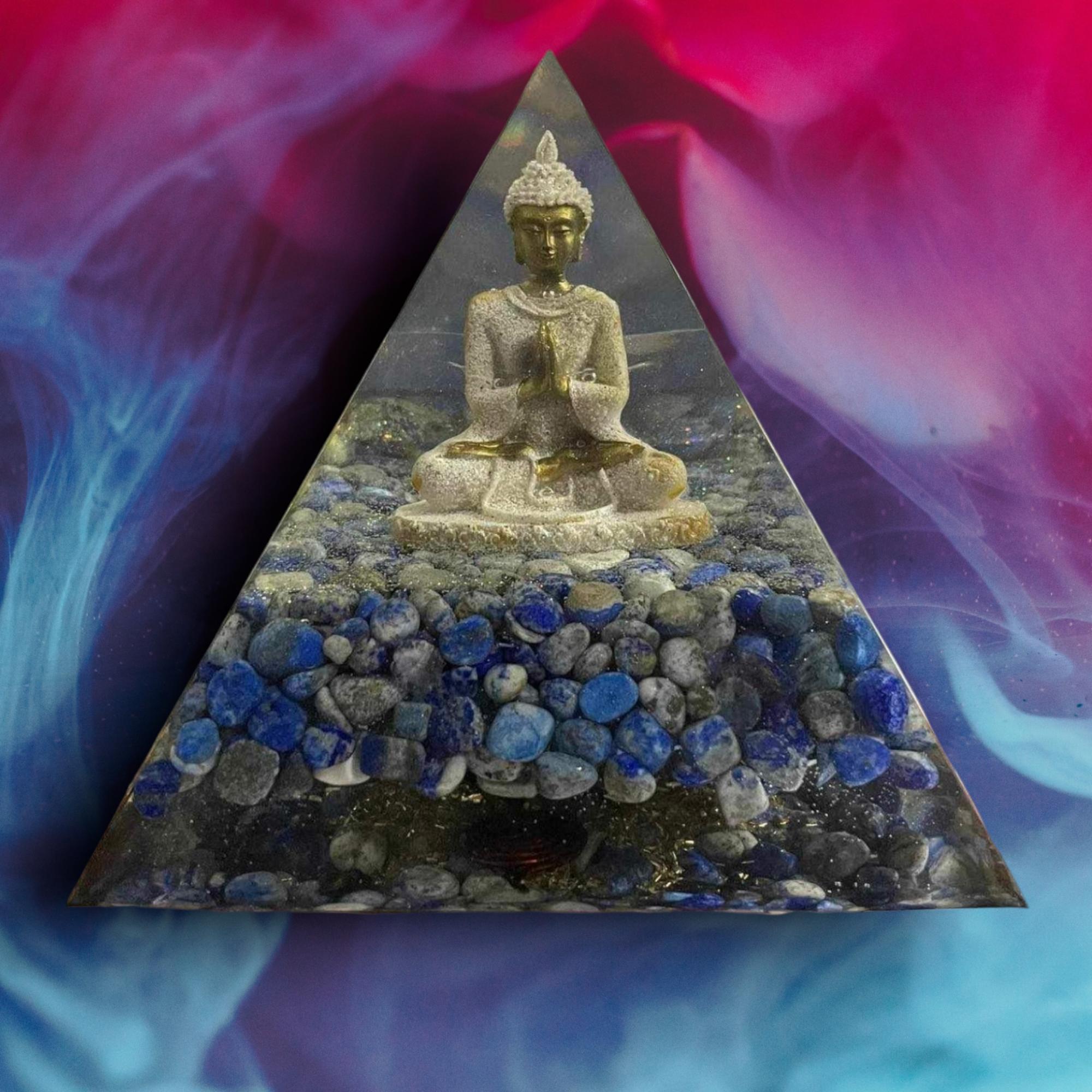 THÁP ĐÁ Orgonite – KIM TỰ THÁP NĂNG LƯỢNG 24-duoc-ban-tai-Diệp Phong Chữa Lành