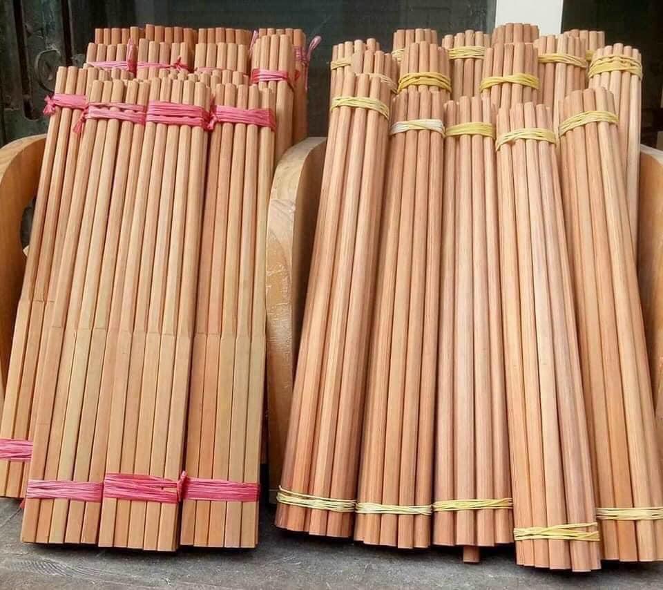 Đũa tre tròn - bó 10 đôi-duoc-ban-tai-Đặc sản vùng cao HN