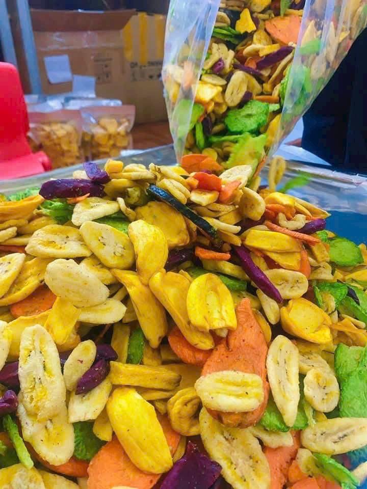Hoa quả sấy mix - 500gr-duoc-ban-tai-Đặc sản vùng cao HN