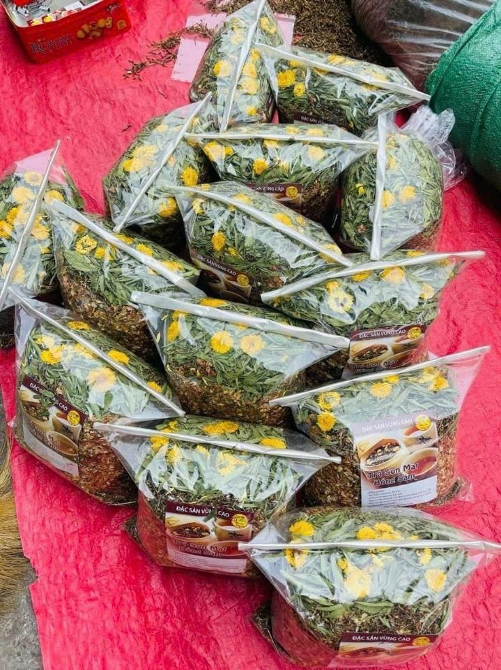 Trà Sơn mật hồng sâm - túi 1kg-duoc-ban-tai-Đặc sản vùng cao HN