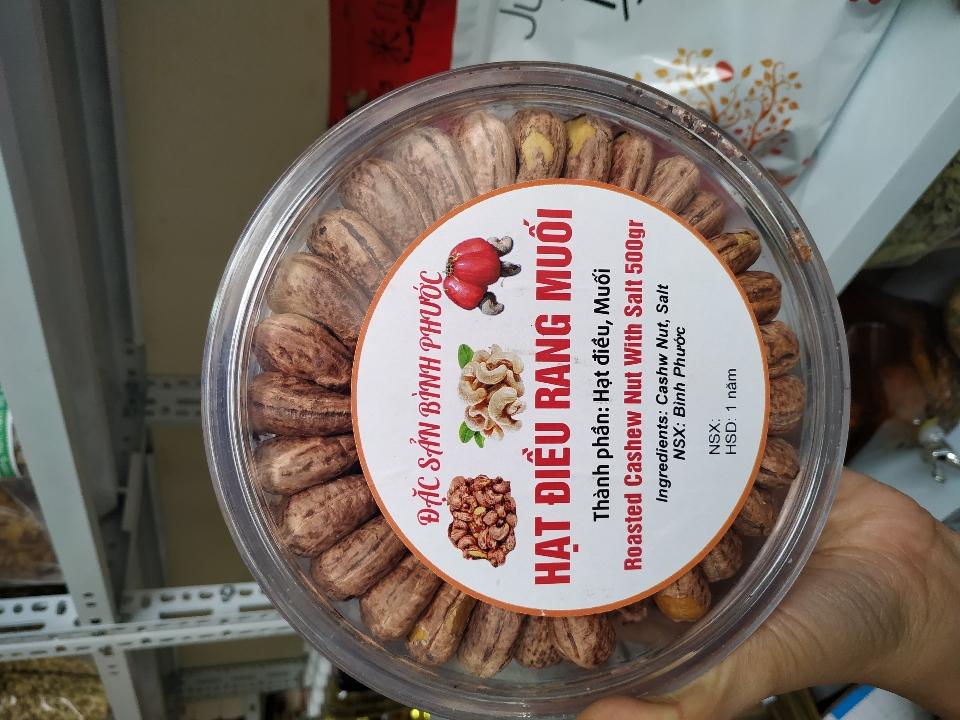 Hạt điều rang muối, xếp hoa - Hộp 500gr-duoc-ban-tai-Đặc sản vùng cao HN
