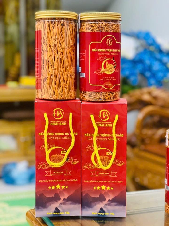 Đông trùng hạ thảo gãy Hoài Anh - hộp 50gr-duoc-ban-tai-Đặc sản vùng cao HN