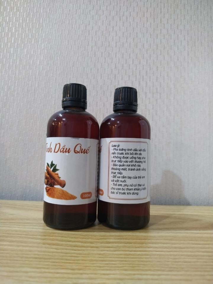 Tinh dầu quế nguyên chất 100ml-duoc-ban-tai-Đặc sản vùng cao HN