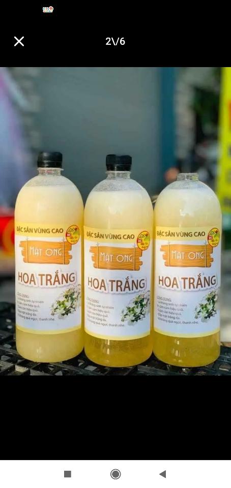 Mật hoa trắng xịn - 1lit-duoc-ban-tai-Đặc sản vùng cao HN