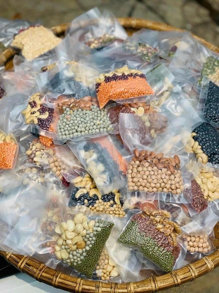 Set sữa hạt mix - túi 10gói-duoc-ban-tai-Đặc sản vùng cao HN