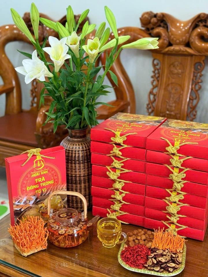 Trà đông trùng hạ thảo tứ vị-duoc-ban-tai-Đặc sản vùng cao HN