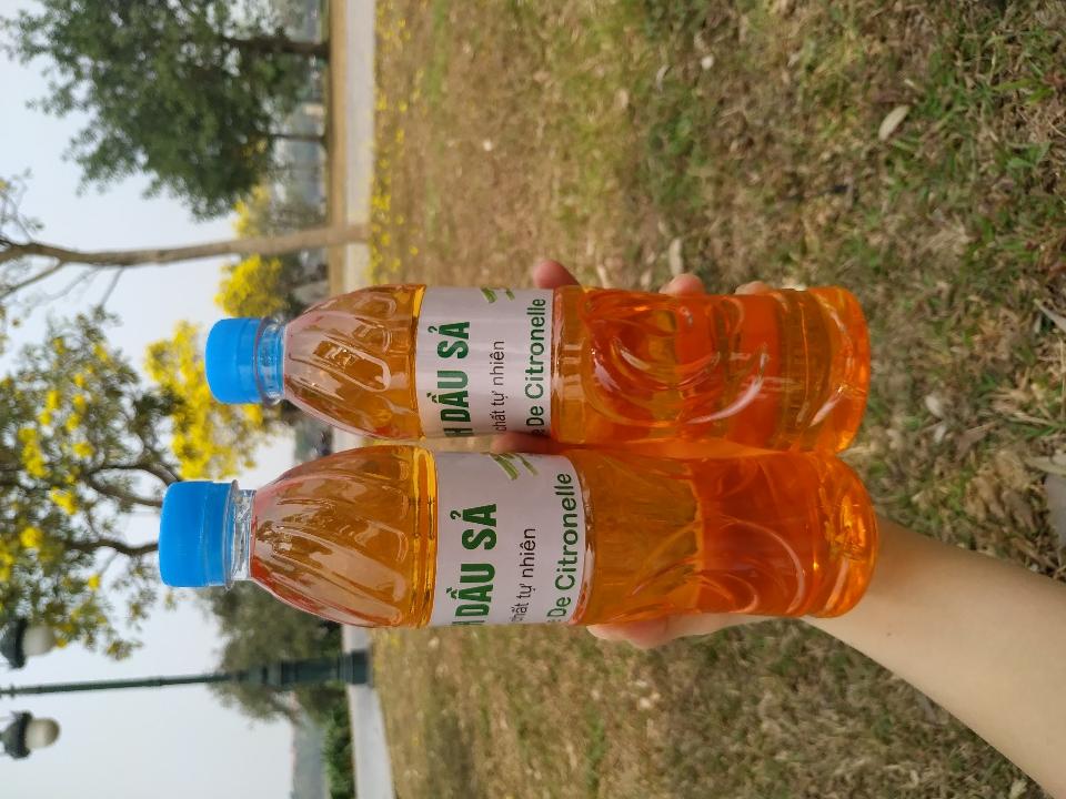 Tinh dầu sả lau nhà - chai 500ml-duoc-ban-tai-Đặc sản vùng cao HN