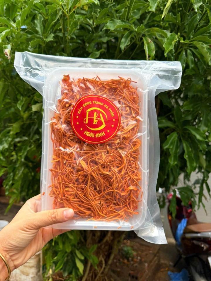 (Khay 100gr) Đông trùng hạ thảo khô sấy thăng hoa - hàng rối-duoc-ban-tai-Đặc sản vùng cao HN