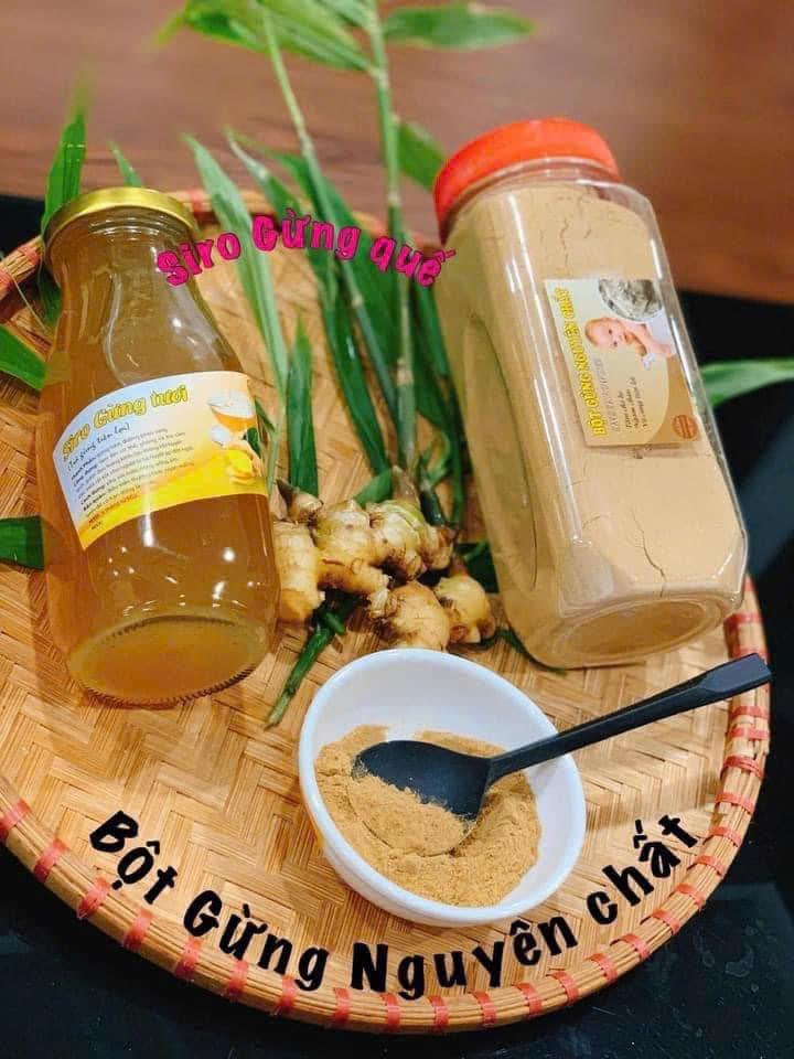 Bột gừng - lọ 800ml gần 300gr-duoc-ban-tai-Đặc sản vùng cao HN