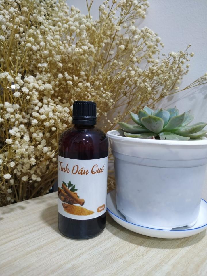 Tinh dầu quế nguyên chất 100ml-duoc-ban-tai-Đặc sản vùng cao HN