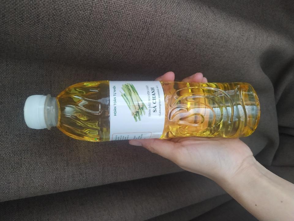 Tinh dầu sả chanh nguyên chất - chai 500ml-duoc-ban-tai-Đặc sản vùng cao HN