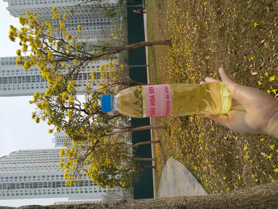 Tinh dầu sen - chai 500ml-duoc-ban-tai-Đặc sản vùng cao HN
