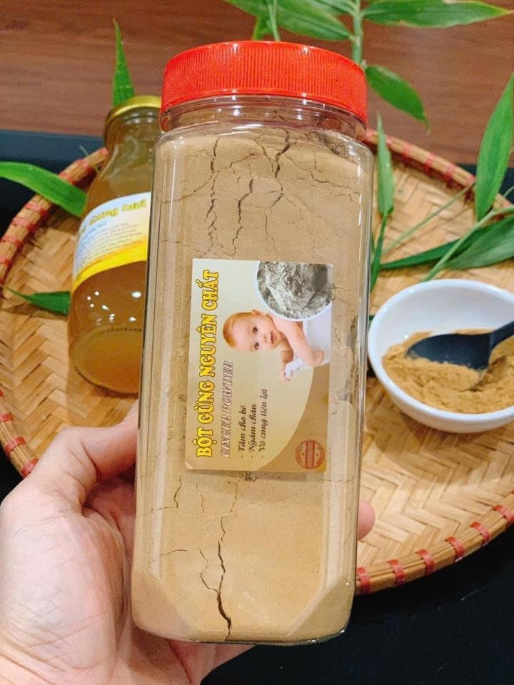 Bột gừng - lọ 800ml gần 300gr-duoc-ban-tai-Đặc sản vùng cao HN