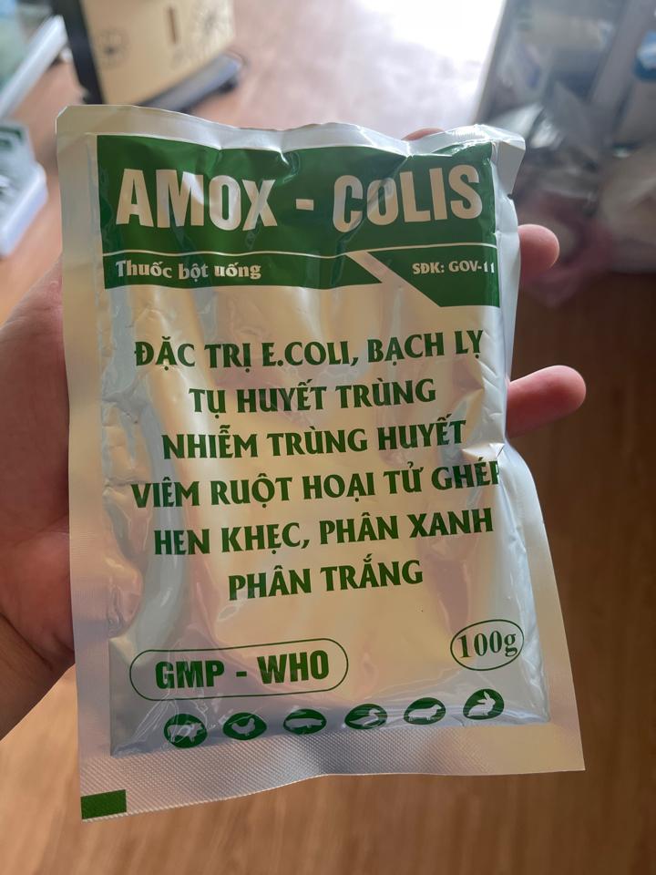 Amox coli 100g Goovet-duoc-ban-tai-CS1 THUỐC THÚ Y MẠNH VINH