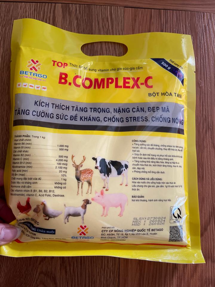 Bcomplex 500g Betago-duoc-ban-tai-CS1 THUỐC THÚ Y MẠNH VINH
