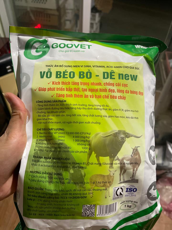 Vỗ béo bò Goovet-duoc-ban-tai-CS1 THUỐC THÚ Y MẠNH VINH