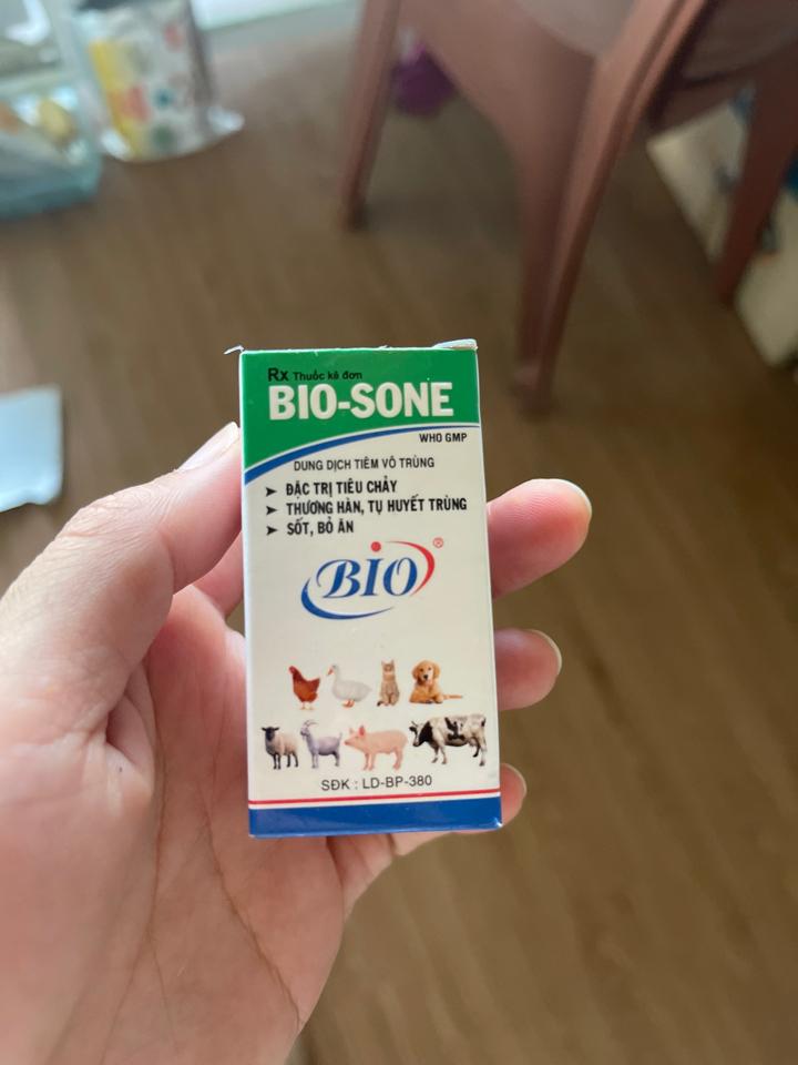 Bio sone 20ml-duoc-ban-tai-CS1 THUỐC THÚ Y MẠNH VINH