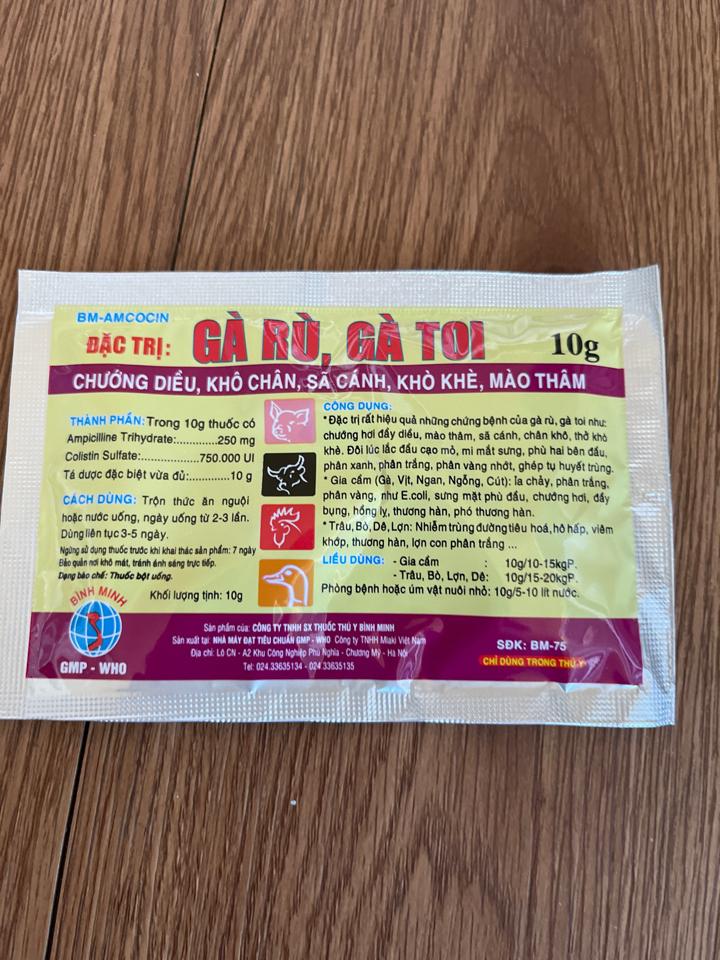 Rù toi 10g Bm-duoc-ban-tai-CS1 THUỐC THÚ Y MẠNH VINH