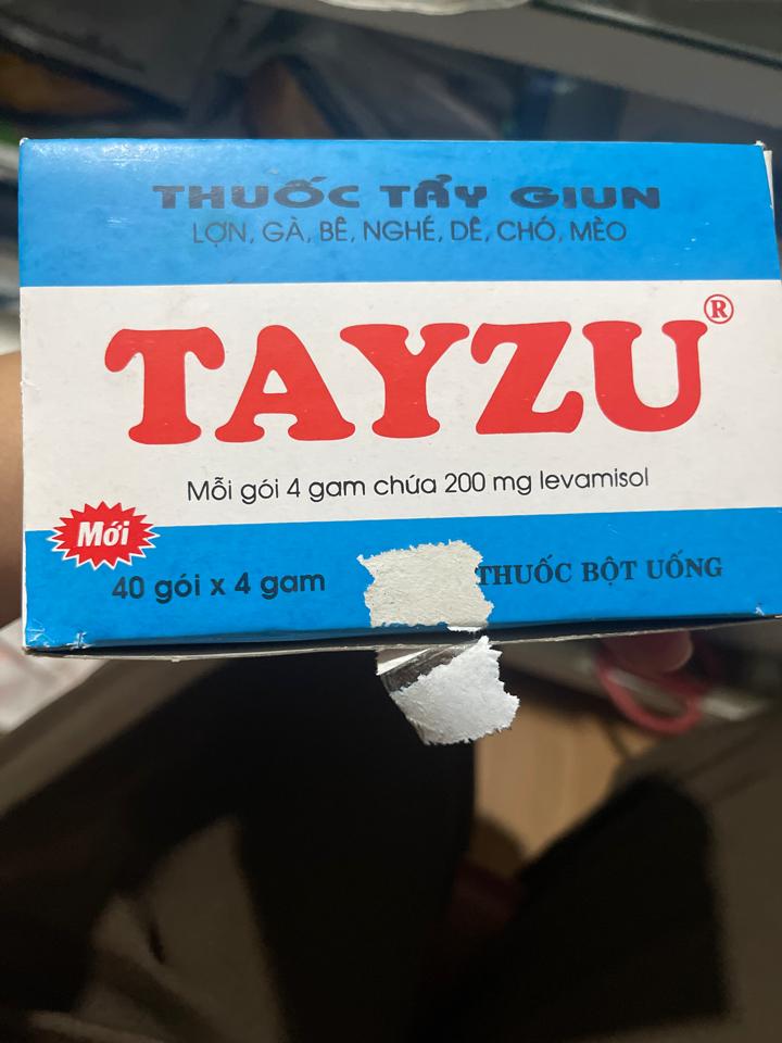 Tâyzu xanh 2g-duoc-ban-tai-CS1 THUỐC THÚ Y MẠNH VINH