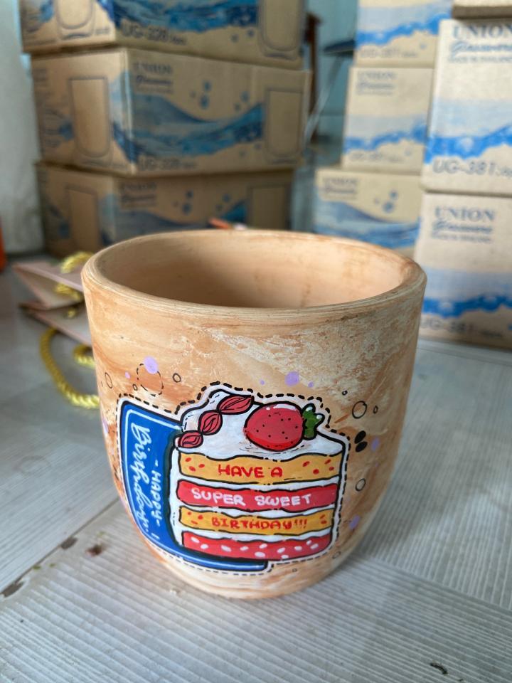Chậu đất nung-lớn-Vân mây-duoc-ban-tai-Soul Full