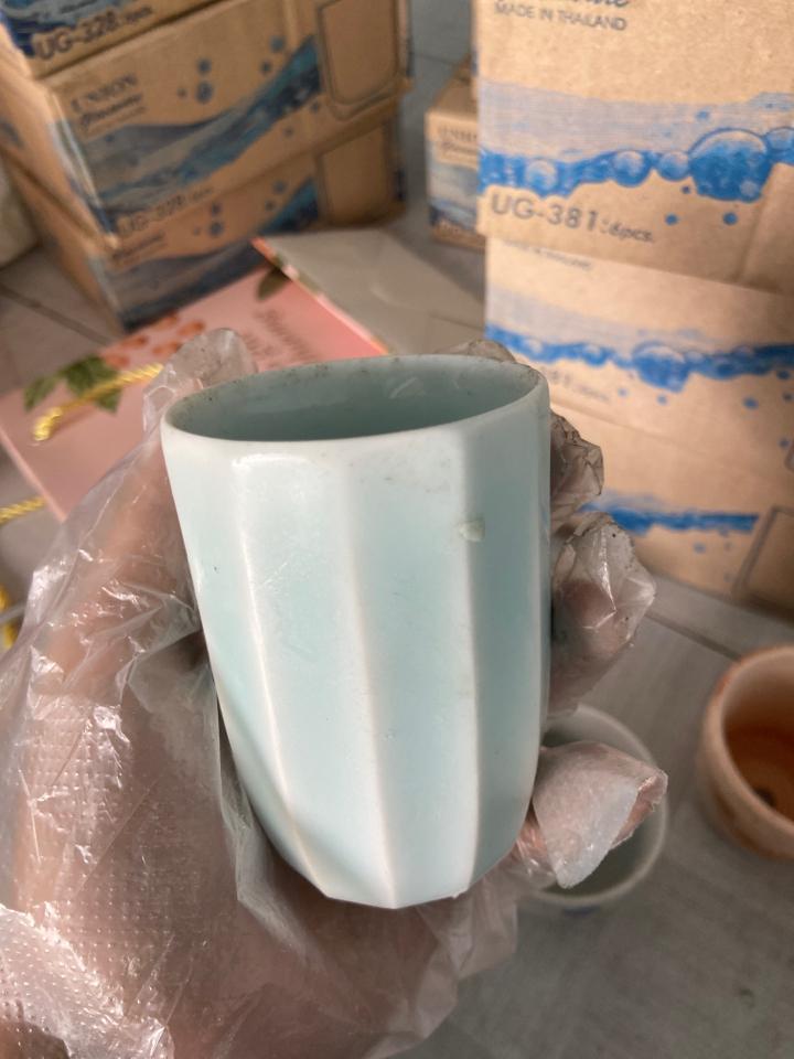 Ly gốm sứ-cao-xanh nhạt-duoc-ban-tai-Soul Full