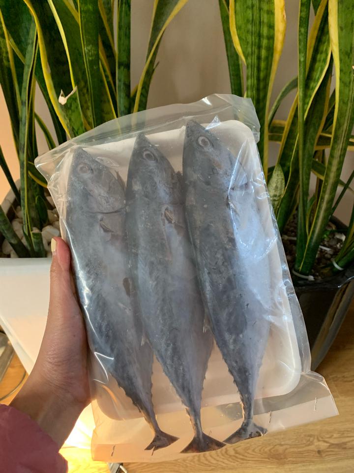 Cá thu ù (Cá ù ngừ) size 3-4c/kg - chia khúc sẵn-duoc-ban-tai-BẾP NHÀ DỪA