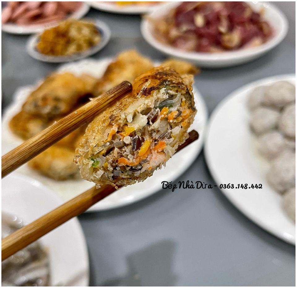 Nem Dế Hải Sản (Nõn bề vỡ - nõn tôm sắt nhỏ)-duoc-ban-tai-BẾP NHÀ DỪA