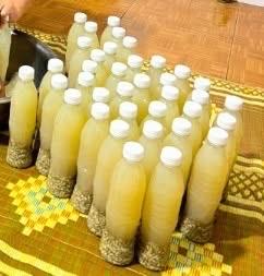 Ruột dắt kèm nước luộc đóng chai -duoc-ban-tai-BẾP NHÀ DỪA