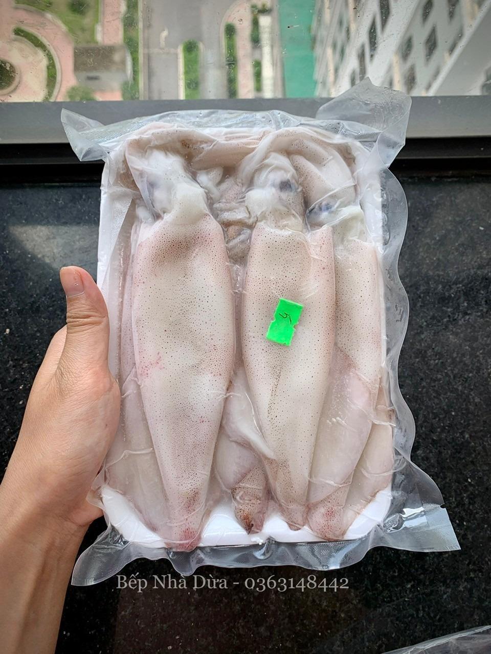 Mực ống lưới 10-12 con/kg-duoc-ban-tai-BẾP NHÀ DỪA