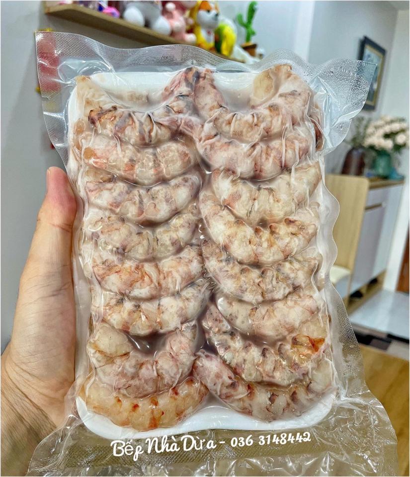 Nõn tôm he vằn tươi bóc, size vừa (khay 500grm)-duoc-ban-tai-BẾP NHÀ DỪA