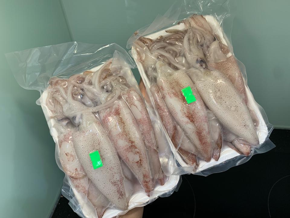 Mực ống ~14con/kg khơi đánh lưới đã làm hoi  -duoc-ban-tai-BẾP NHÀ DỪA