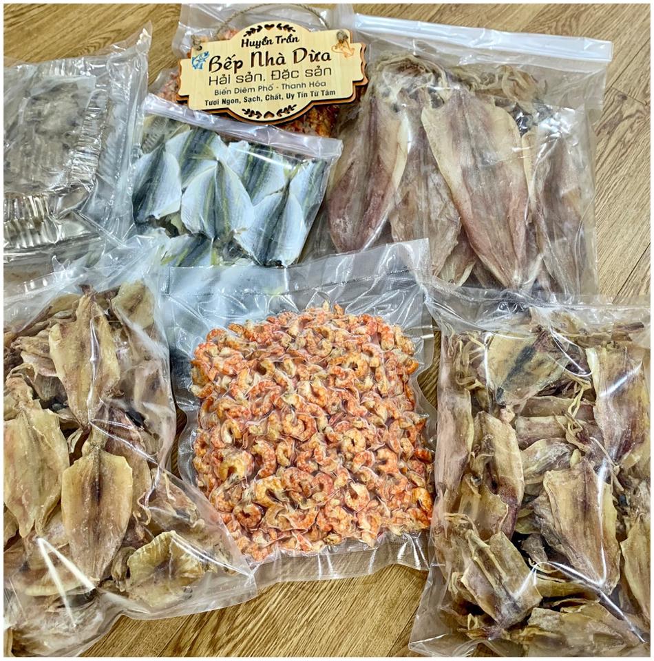 Mực câu tubi khô nhỏ-duoc-ban-tai-BẾP NHÀ DỪA