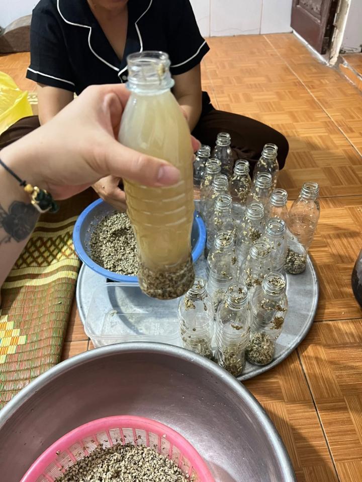 Ruột dắt kèm nước luộc đóng chai -duoc-ban-tai-BẾP NHÀ DỪA
