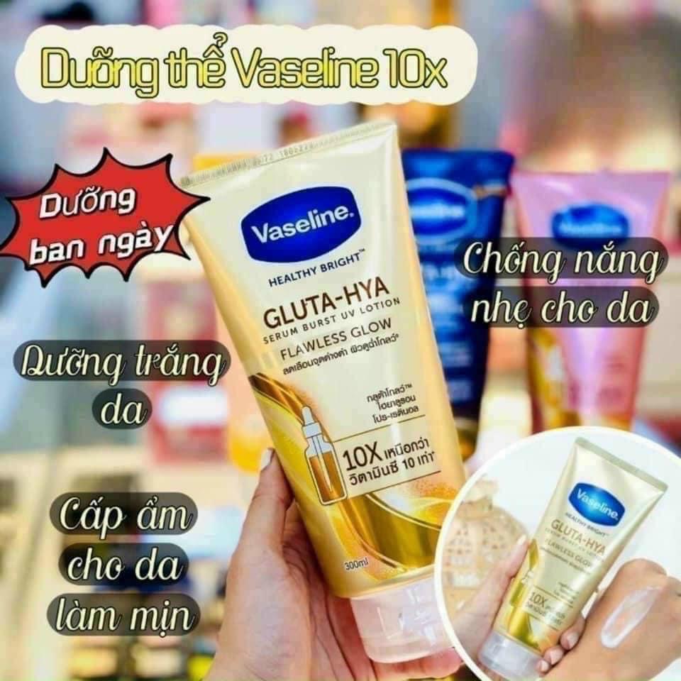 Dưỡng Thể Vaseline 10x Vàng-duoc-ban-tai-Thương Cosmetics