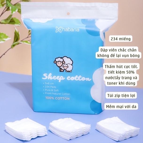 Bông Tẩy Trang Habaria -duoc-ban-tai-Thương Cosmetics